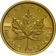 2017 1/4oz Gold Maple Leaf Coin