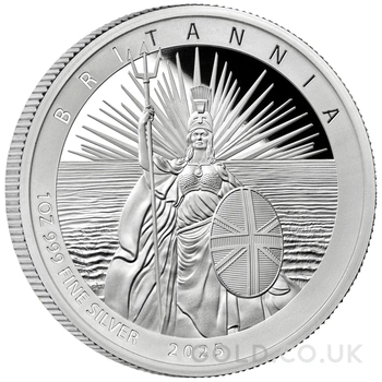 2025 Britannia 1oz Silver Proof Coin Boxed