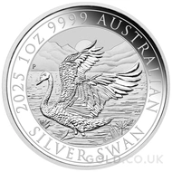 Australian Swan 1oz Silver Coin (2025)