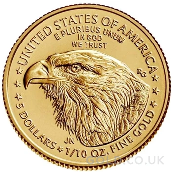 2021 1/10oz American Eagle Gold Coin Type II