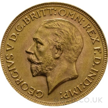 1930 Gold Sovereign Coin George V SA