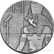 Egyptian Relics Horus 2-Ounce Silver Coin (2016)