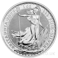 King Charles III Britannia One Ounce Silver Coin (2023)