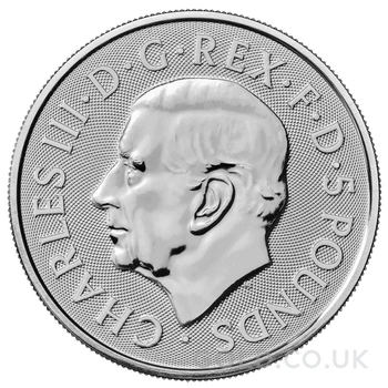 2023 Bull of Clarence Silver Coin Tudor Beasts 2oz