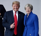 Trump slams May’s Brexit plans and warns of no UK/US trade deal