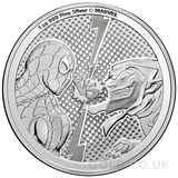 1oz Silver Spider-Man vs. Green Goblin Coin (2024)