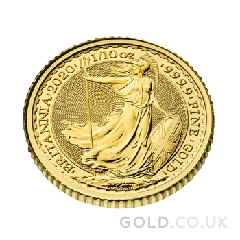 2020 1/10oz Gold Britannia Coin