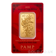 1oz PAMP Gold Year of the Snake (2025)