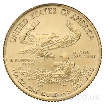 2019 1/10oz American Eagle Gold Coin