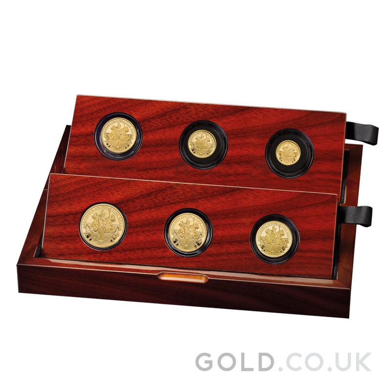 2023 Proof Gold Britannia 6 Coin Set Boxed