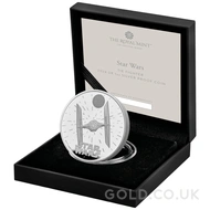 TIE Fighter 1oz Proof Silver Coin Boxed (2024)