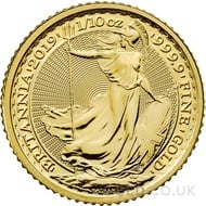Tenth Ounce Gold Britannia (2019)
