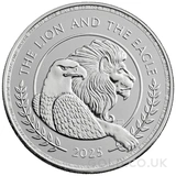 2025 The Lion and The Eagle 1oz Silver Coin