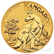 Gold Kangaroo Quarter Ounce (2023)