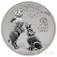 Silver Perth Mint Year of the Rabbit 1oz (2023)