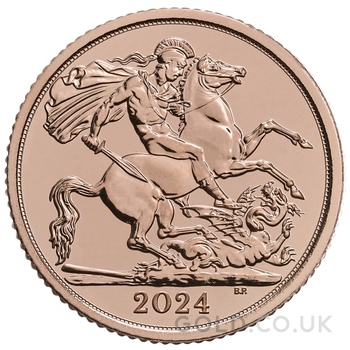 2024 Gold Half Sovereign