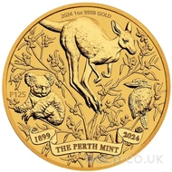 Perth Mint 125th Anniversary 1oz Gold Coin (2024)