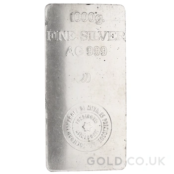 1kg Silver Bar Sempsa