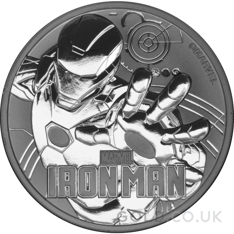 2018 Iron Man Silver Coin 1oz