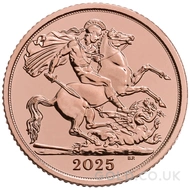 Gold Half Sovereign (2025) - Gift Boxed