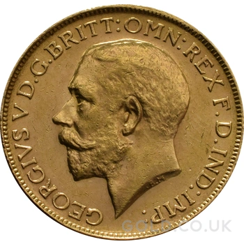 1928 Gold Sovereign Coin George V SA
