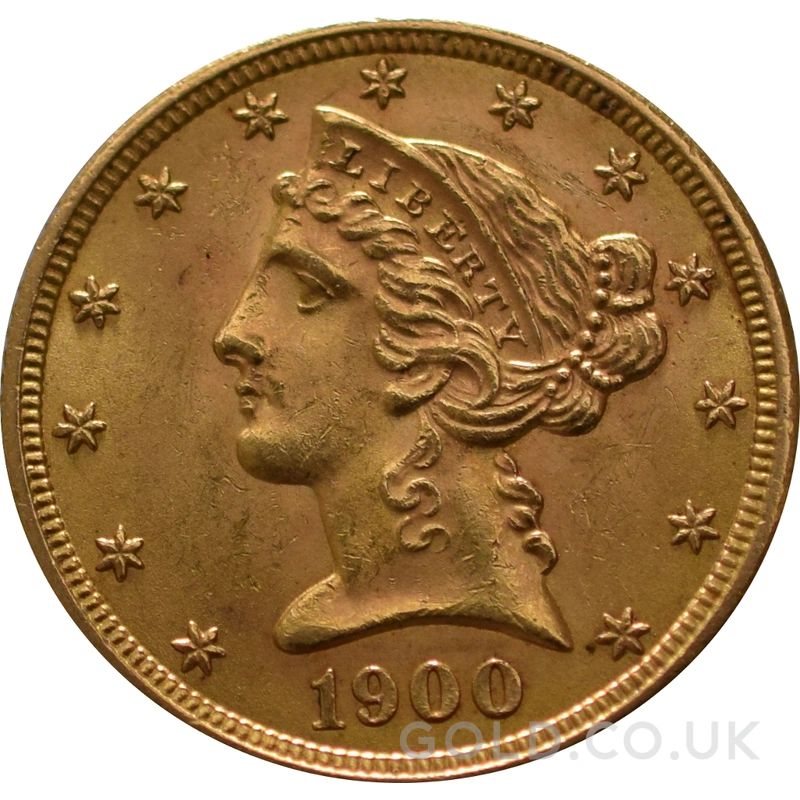 American Gold Half Eagle $5 Liberty Head