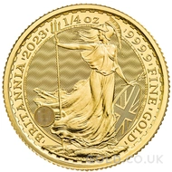 2023 1/4oz Gold Britannia Coin King Charles III 
