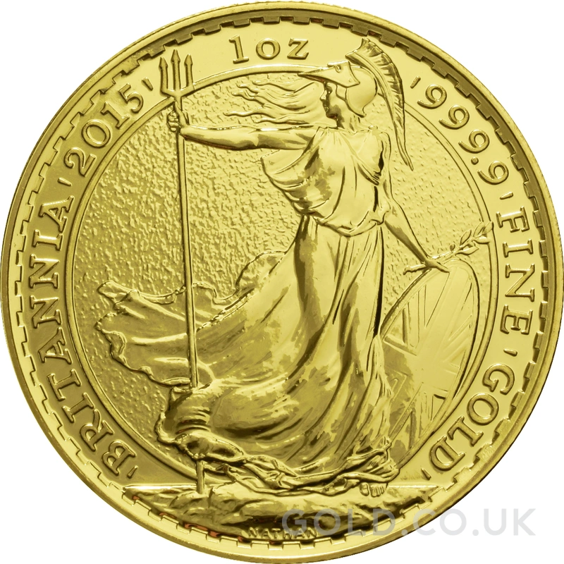 2015 Gold Britannia Coin 1oz