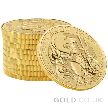 2025 1oz Britannia & Liberty Gold Coin