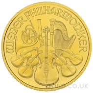 Gold Philharmonic Half Ounce Coin (2020)