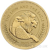 The Lion and The Eagle 1oz Gold Coin (2025)