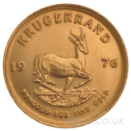 1976 Gold Krugerrand Coin 1oz