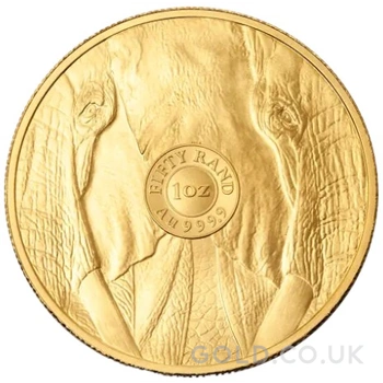 2025 Elephant Gold Coin Big Five Series 1oz