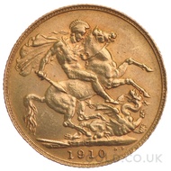 1910 Edward VII Gold Sovereign (Canada Mint)