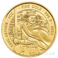 King Arthur 1oz Gold Coin (2023)