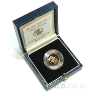 1995 Gold Proof Half Sovereign Coin Boxed