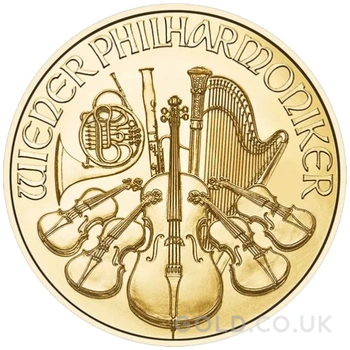 2026 1/10oz Austrian Gold Philharmonic Coin
