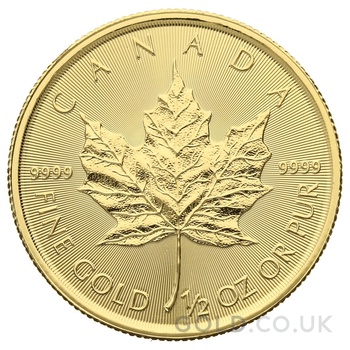 2020 1/2oz Canadian Maple Leaf Gold Coin