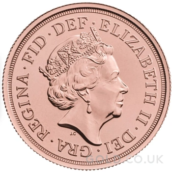 2021 £2 Coin Gold Double Sovereign