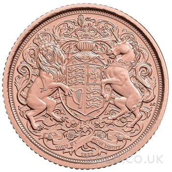 Gold Half Sovereign King Charles III
