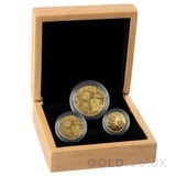 Three Coin Panda Set Gift Boxed (2021)