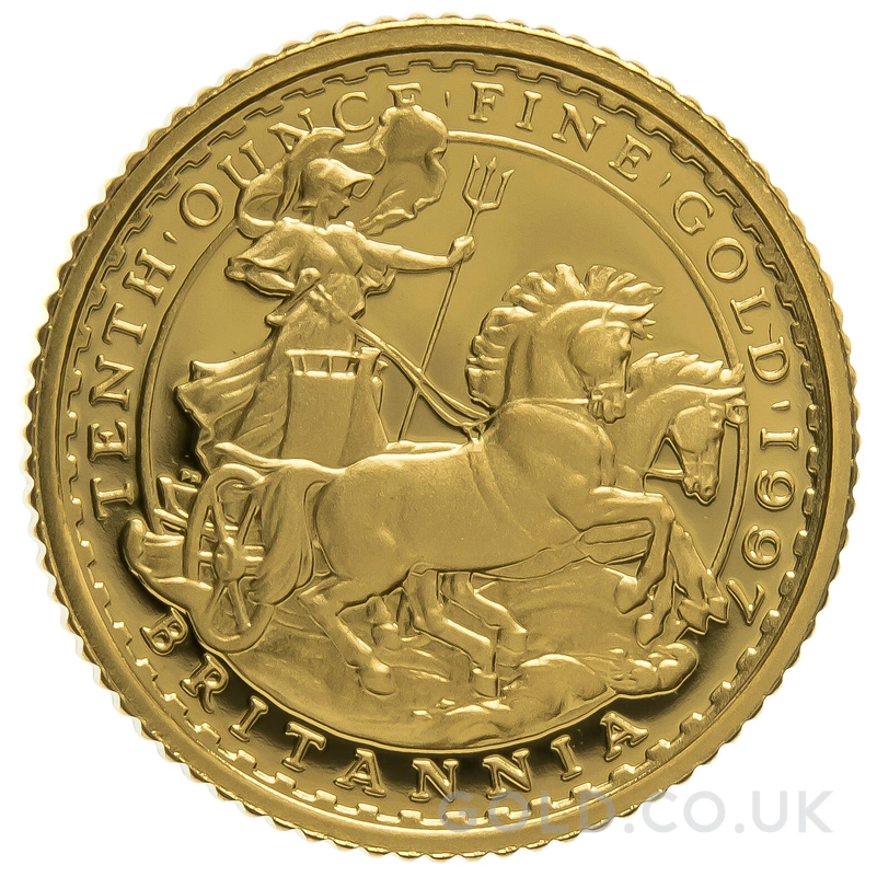 1997 Proof 1/10oz Gold Britannia Coin