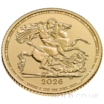2026 Gold Half Sovereign Coin