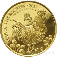 2017 Gold Year of the Rooster 1oz