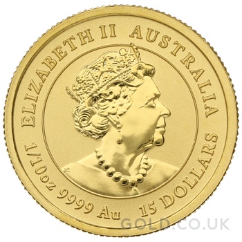 2020 Year of the Mouse Gold Coin 1/10oz Perth Mint Australian Lunar Series