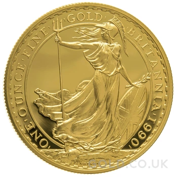 1990 Proof Gold Britannia Coin 1oz