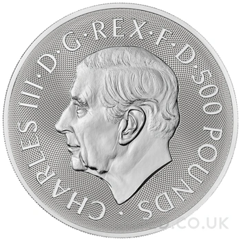 2024 George & the Dragon 1kg Silver Coin