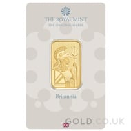 20g Britannia Minted Gold Bar