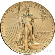 1989 1 oz Gold America Eagle