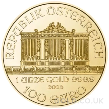 2024 Austrian Gold Philharmonic Coin 1oz